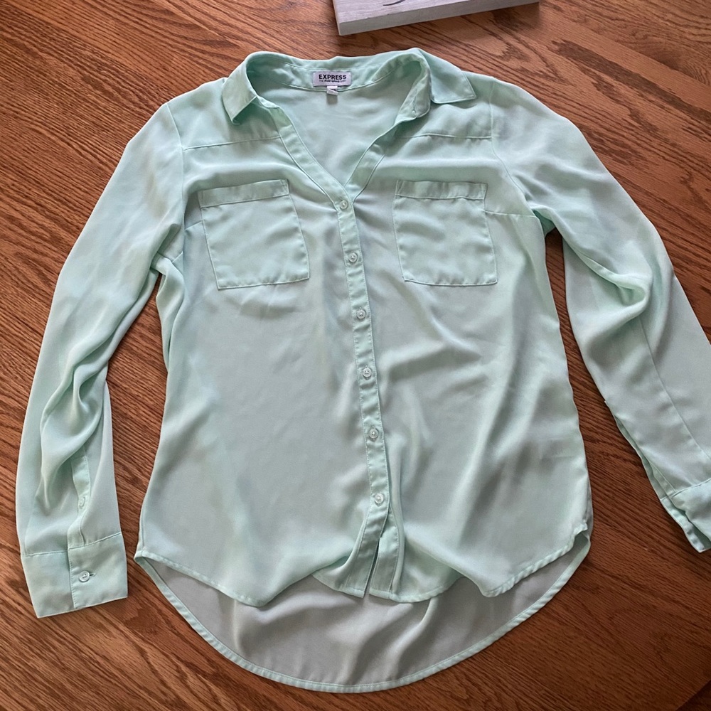 EXPRESS: Slim Fit Portofino Shirt